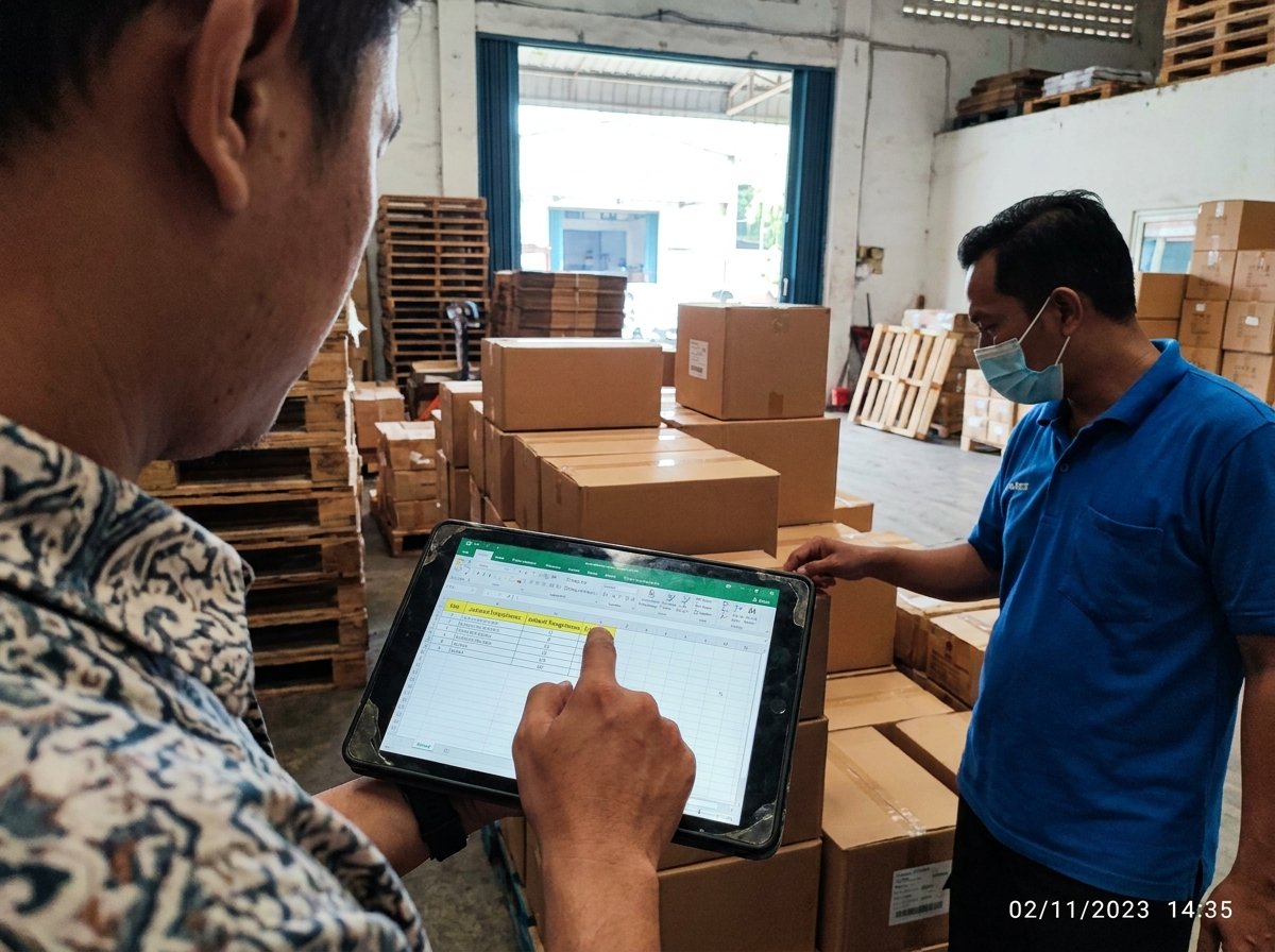 Tabel Harga & Simulasi Waktu Transit Kargo Forwarder Door To Door