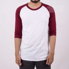 Produk Kaos Reglan 3/4 Kualitas Premium (Ukuran XXL) - Gambar 3