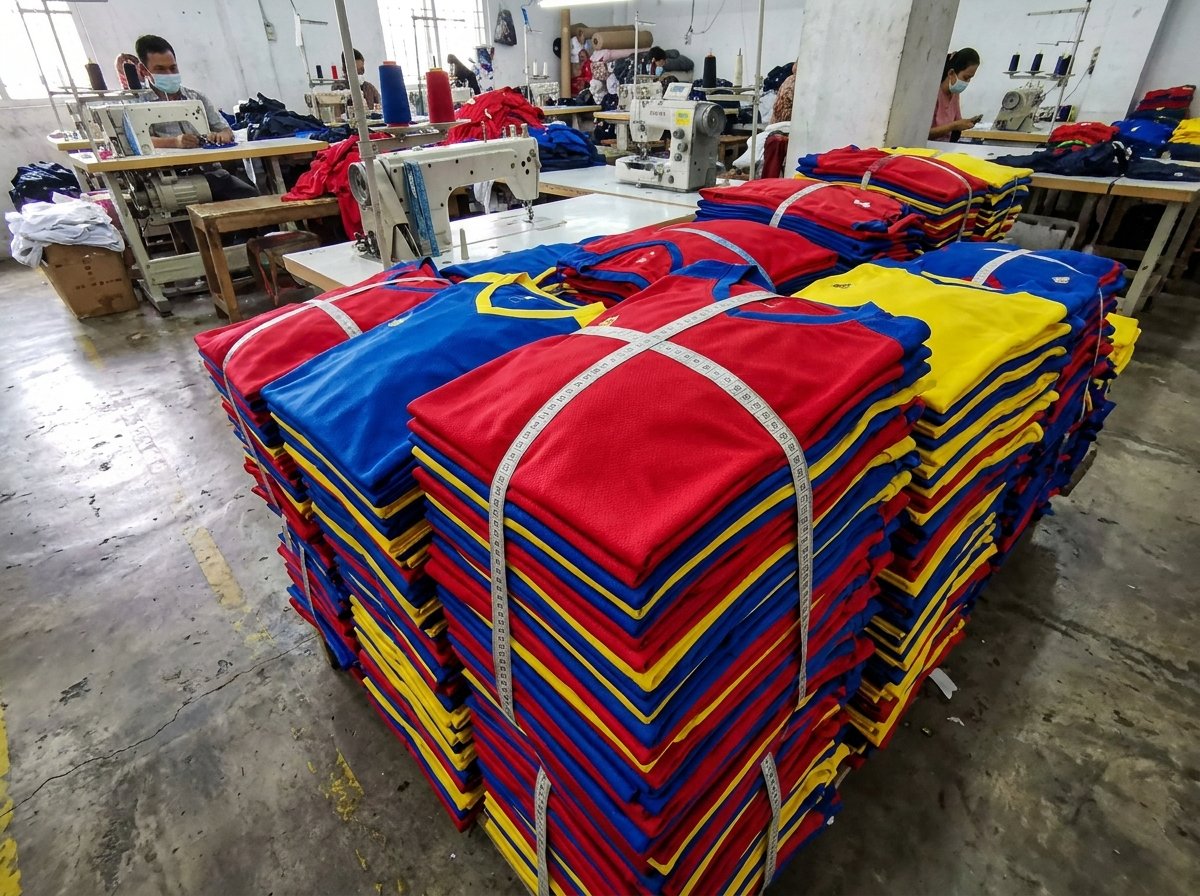 Jasa Maklon, Tabel Size Chart, dan Harga Konveksi Jersey