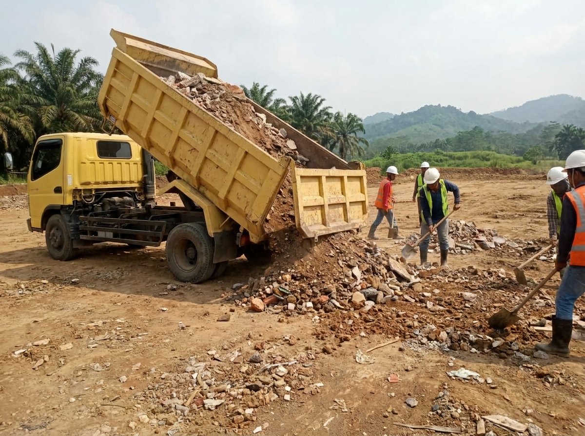 Atasi Krisis TPA Sarimukti dengan Daur Ulang Puing Bangunan