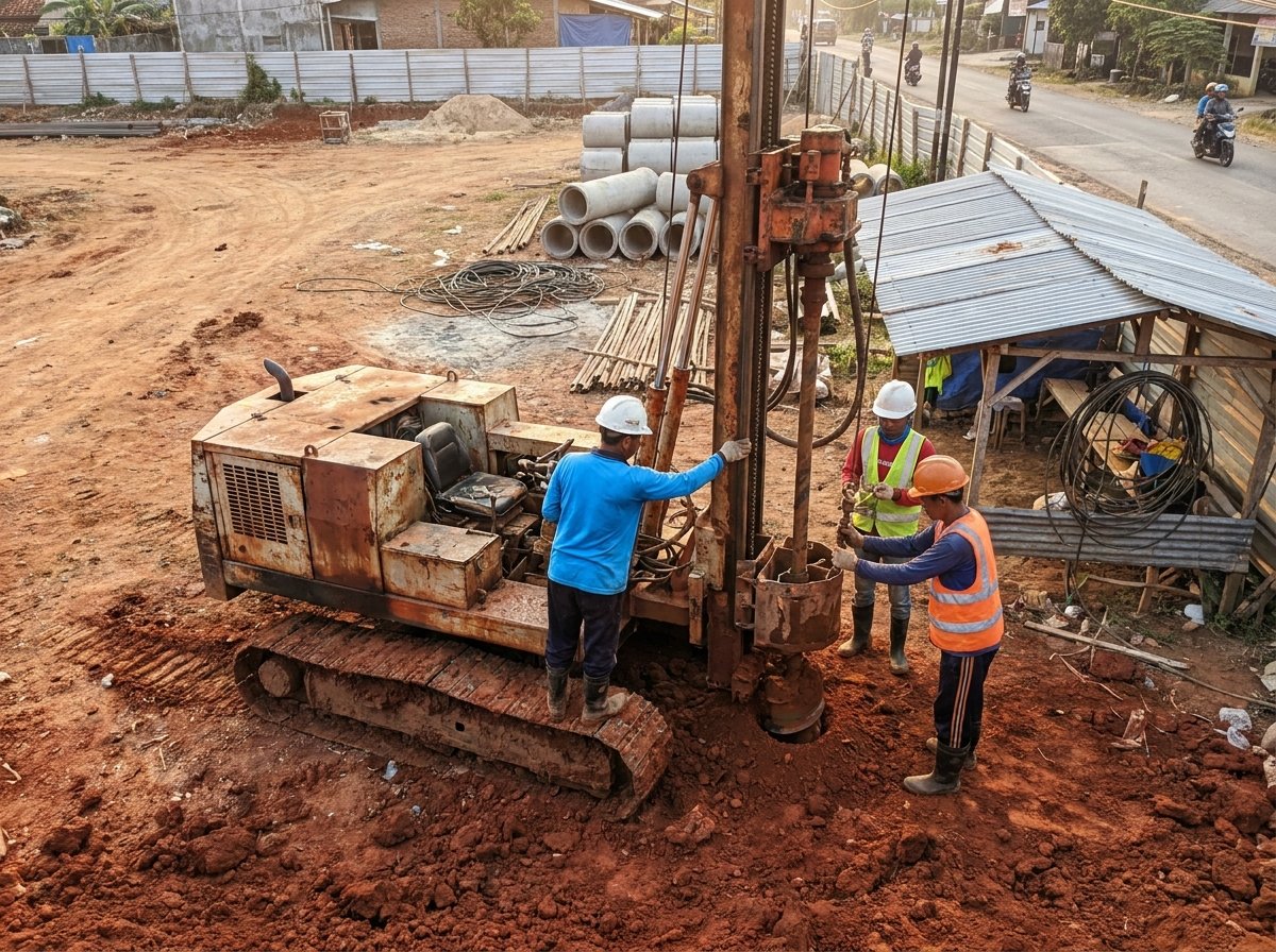 Eksplorasi Pondasi Bore Pile & Solusi Ekosistem Proyek
