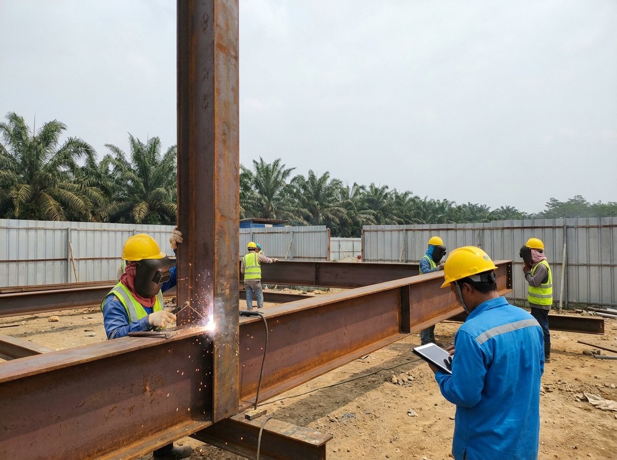 Estimasi Biaya Jasa Kontraktor & Konstruksi Baja WF Terbaru