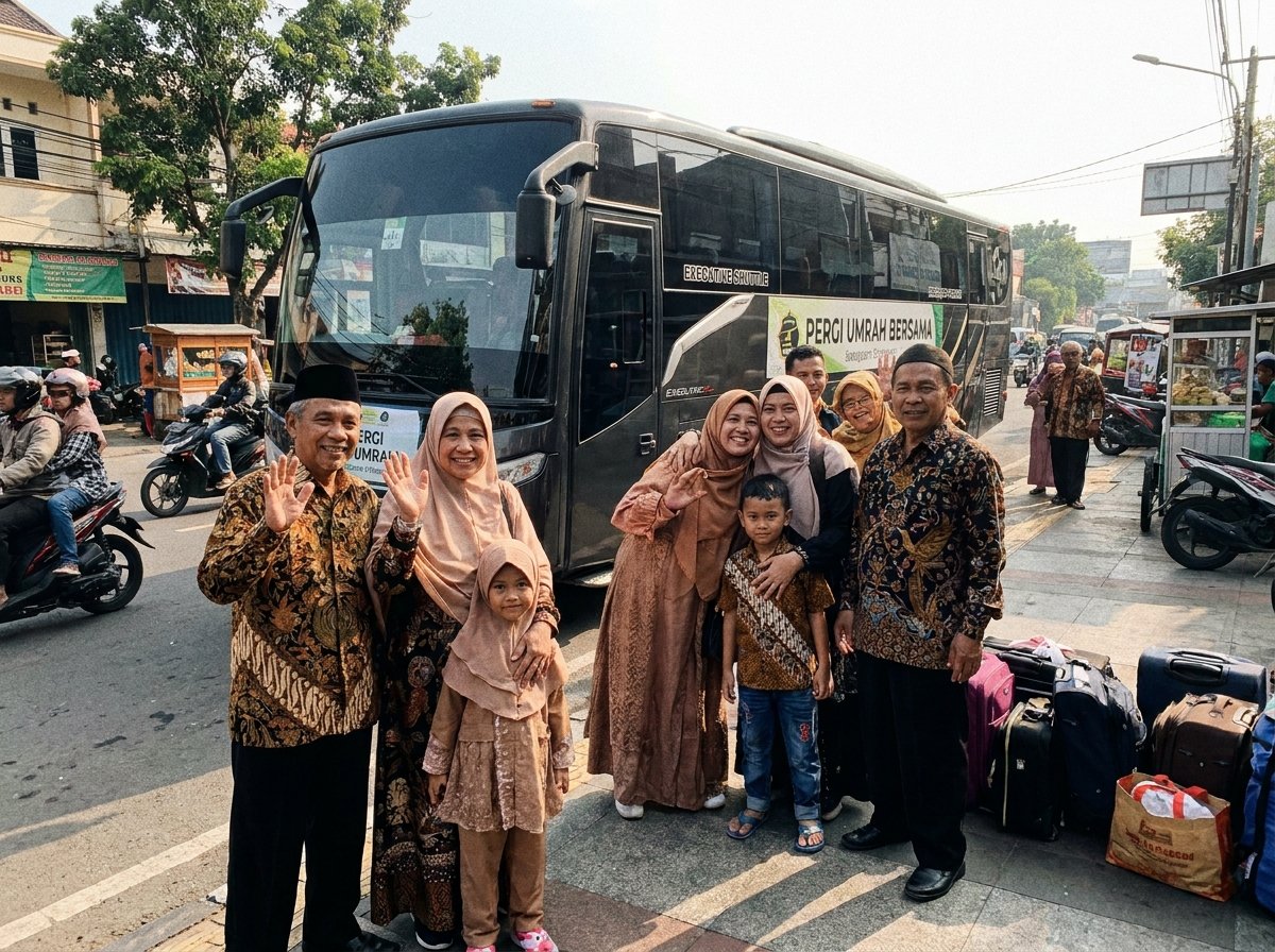 Jangkauan Eksekusi Titik Keberangkatan Umroh