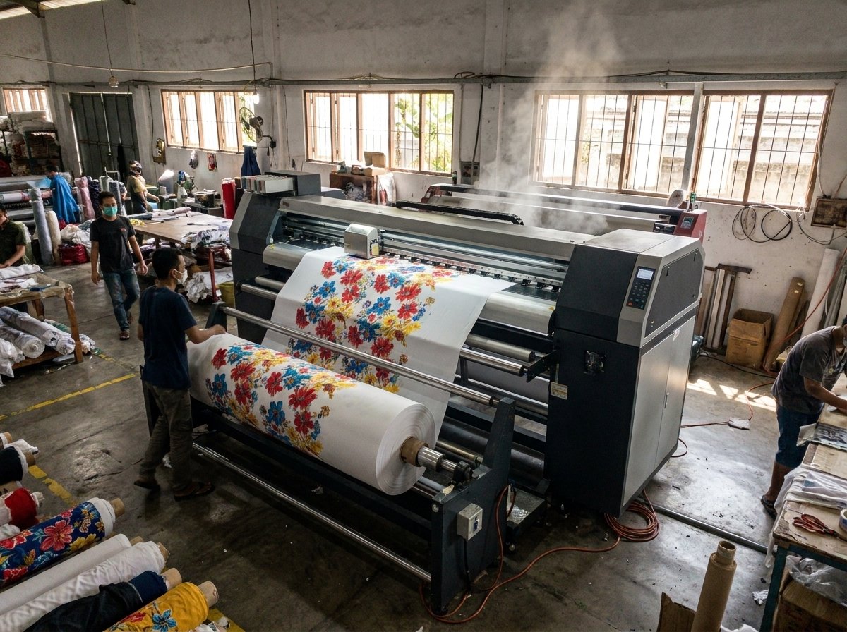 Keunggulan Mesin Cetak kain printing Thidishop