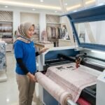 Layanan jasa dan Maklon Laser Cut Kain garment