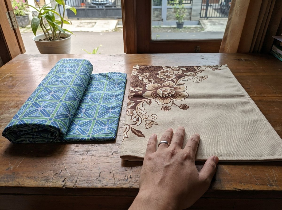 Pilihan Bahan dan Material Fungsional Sajadah Printing